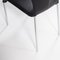Papilio Black Leather Dining Chair by Naoto Fukasawa for B&b Italia 10