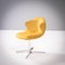 Alster Yellow Velvet Swivel Chair by Emmanuel Dietrich for Ligne Roset, 2011 5