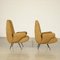 Armchairs in Foam Fabric and Metal by Nino Zoncada, Italy 1950s, Set of 2 9