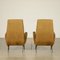 Armchairs in Foam Fabric and Metal by Nino Zoncada, Italy 1950s, Set of 2 8