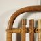 Coat Hanger and Mirror in Bamboo, Italy, Set of 2 8