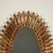 Coat Hanger and Mirror in Bamboo, Italy, Set of 2, Image 3