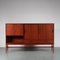 Credenza alta in teak, Paesi Bassi, anni '50, Immagine 1