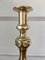 Large Antique Victorian Brass Candlestick 8