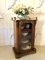 Antique Victorian Walnut Inlaid Music Cabinet, Image 10