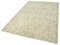 Tapis Beige Vintage, Turquie 3