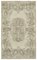 Beige Vintage Turkish Area Rug, Image 1