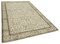 Beige Vintage Turkish Area Rug 2