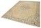 Beige Vintage Turkish Area Rug 3