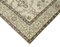 Tapis Beige Vintage, Turquie 4