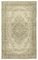 Beige Vintage Turkish Area Rug 1