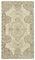 Beige Vintage Turkish Area Rug 1