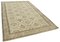 Beige Vintage Turkish Area Rug 2