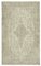 Beige Vintage Turkish Area Rug, Image 1