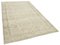 Beige Vintage Turkish Area Rug, Image 2