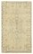 Beige Vintage Turkish Area Rug 1