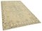 Beige Vintage Turkish Area Rug 2