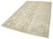 Tapis Beige Vintage, Turquie 3