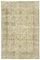 Beige Vintage Turkish Area Rug 1