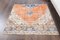 Vintage Turkish Orange Wool Rug 1