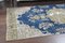 Vintage Turkish Beige & Blue Wool Rug 6