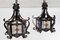 Linternas colgantes góticas de vitral, siglo XIX. Juego de 2, Imagen 2