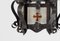 19th Century Gothic Stained Glass Pendant Lanterns, Set of 2, Image 8