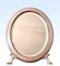 Large Hammered Silver Metal Table Mirror from Christofle, 1880s 1