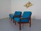 Teak Capella 2-Seater Sofa & Armchair by Illum Wikkelsø for Niels Eilersen, 1960s, Set of 2 9