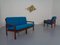 Teak Capella 2-Seater Sofa & Armchair by Illum Wikkelsø for Niels Eilersen, 1960s, Set of 2, Image 6