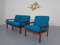 Teak Capella 2-Seater Sofa & Armchair by Illum Wikkelsø for Niels Eilersen, 1960s, Set of 2 3