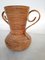 Rattan Amphora Vase, 1960er 1