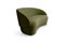Naïve 2-Seater Sofa in Green Velour by etc.etc. for Emko 3