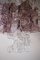Großer Kronleuchter aus klarem & pinkem Muranoglas von Carlo Nason 9