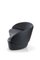 Naïve Sofa 2-Seater in Lambada Black Leather by etc.etc. for Emko 3