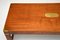 Antique Military Campaign Style Mahogany Coffee Table, Image 4