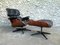 Vintage Model 670 Lounge Chair & Model 671 Ottoman Set by Charles & Ray Eames for Contura Herman Miller, 1950s, Set of 2 2