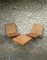 Bachelor Chairs & Ottoman by Verner Panton for Fritz Hansen, 1950s, Set of 3 2