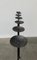 Brutalist Wrought Iron Candleholder 19