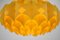 Big Danish Plastic Honeycomb Pendant by Le Klint, 1970s 6