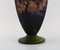 Large Vase in Mouth Blown Art Glass by Daum Nancy, France, Image 5