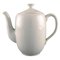 White Coffee Pot by Axel Salto for Royal Copenhagen, 1960s 1