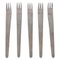 Fourchettes Modernistes par Arne Jacobsen pour Georg Jensen, Set de 5 1