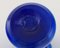 20th Century Blue Art Glass Vases, Set of 2 7