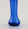 20th Century Blue Art Glass Vases, Set of 2 5