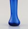 20th Century Blue Art Glass Vases, Set of 2, Image 5
