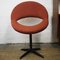 Dark Orange Bucket Chairs, 1960s, Set of 2, Image 3