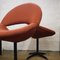 Dark Orange Bucket Chairs, 1960s, Set of 2, Image 12