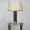 Mid-Century Black & Gold Table Lamp, 1950s, Image 2