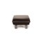 Black Leather Stool Koinor Rossini 6